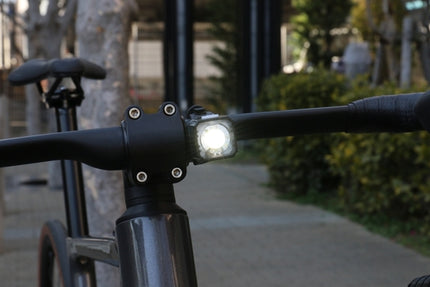 Koplamp Cateye Nano F LD830F Zwart