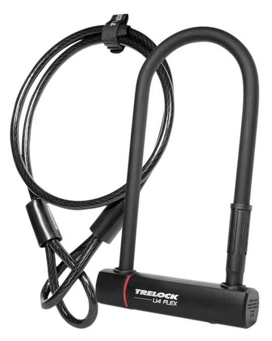 Beugelslot Trelock U4 Flex Trel Beugel 102-230 Zwart