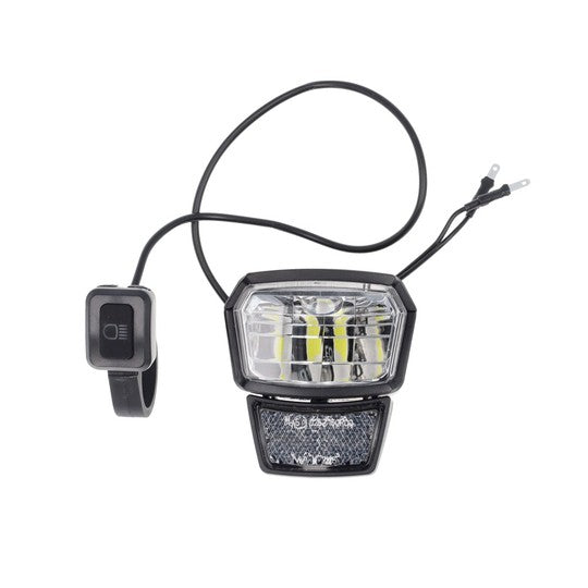 Fiets koplamp Trelock LS940-HB Lighthammer 150 Trel LS940HB E-BIKE Zwart