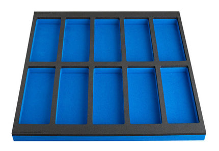 Foam Inlay Unior Werkbank 480x460x40MM Leeg 10DLG