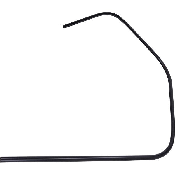 sierstrip Piaggio origineel beenschild rechts zwart mat gts 125cc, gts 300, vespa GTS 150 1b007782