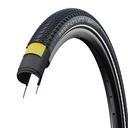 Buitenband 28" Schwalbe Marathon Almotion 28x215 55-622 Zwart