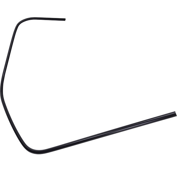 sierstrip Piaggio origineel beenschild links zwart mat gts 125cc, gts 300, vespa GTS 150 1b007781