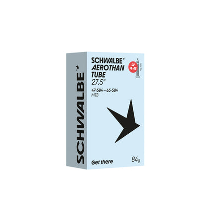 Binnenband 27.5" Schwalbe Aerothan SV14-AE 27.5X175-260 40 SV14AE Transparant