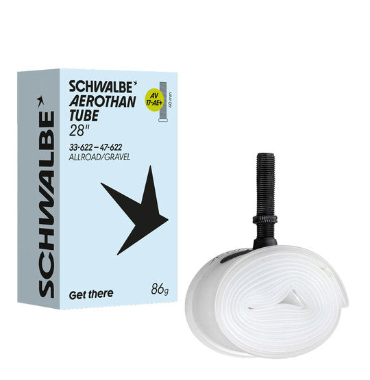 Binnenband 28" Schwalbe Aerothan Plus AV17-AE+ 28x13/8-175 40 AV17AE+ Transparant