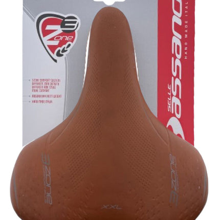 Zadel Selle Bassano Volare 3Zone Comfort Plus Bruin
