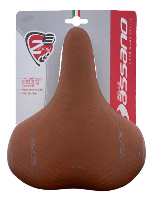 Zadel Selle Bassano Volare 3Zone Comfort Plus Bruin