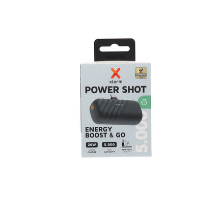 Xtorm Powerbank GO2 Powershot 20W 5000 Zwart