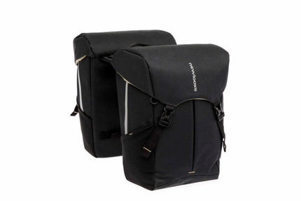 Dubbele Fietstas New Looxs Sports Double MIK Black Zwart