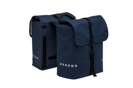 New Looxs fietstas dubbel Odense dark blue MIK 2.0 39L - afbeelding 2