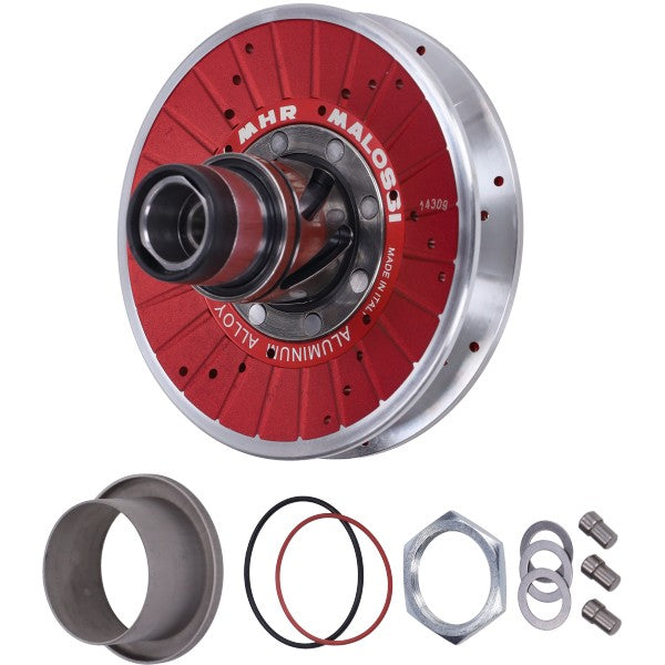 koppeling poelieset malossi mhr aluminium overrange 134mm derbi, fly 2t, primavera 2t, runner, sco piaggio 2t, sprint 2t, zip2t 6114582