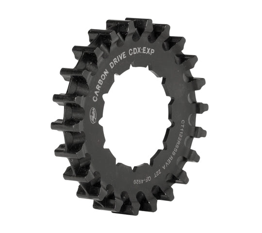 Achtertandwiel Gates Carbon Drive CDX Rohloff 22 Spline Zwart