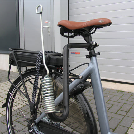 Attache de vélo pour chien avec ressort M-Wave "Dog walk"