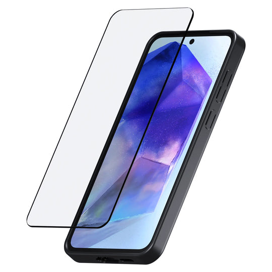 Telefoonhouder Glas Screenprotector SP Connect Teled Samsung A55 Transparant