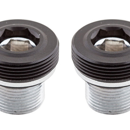 Crankbout Sunrace ISIS M12 (2 stuks) - Zwart/Zilver