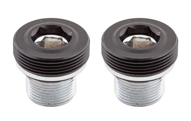 Crankbout Sunrace ISIS M12 (2 stuks) - Zwart/Zilver