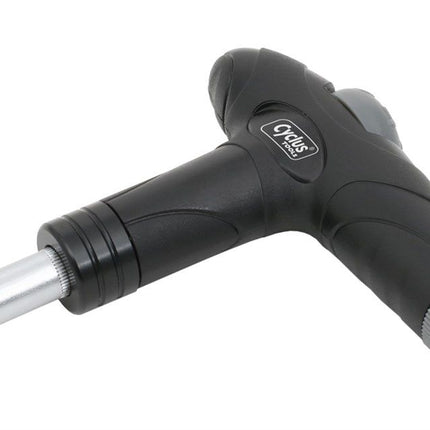 Moment T-sleutel instelbaar Cyclus in 4/5/6 Nm inclusief 3/4/5mm, T5