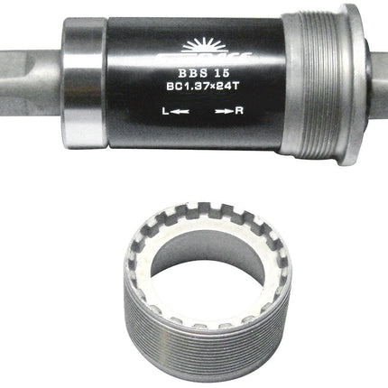 Boîtier de pédalier Sunrace BBS15 BSA 68/131 mm
