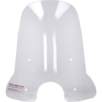 windscherm DMP met bevestigingsset hoog sym 73cm helder fiddle, fiddle 2
