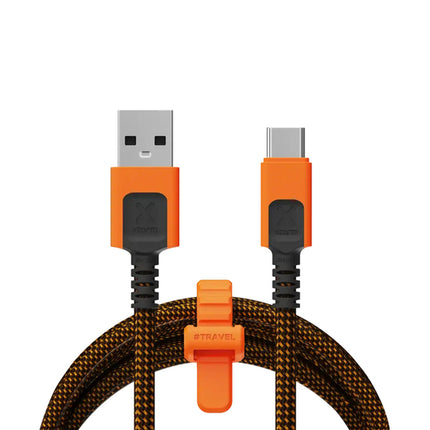 Kabel Xtorm Xtreme USB TO USB C 60W-OR Zwart Oranje