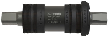 Vierkante trapas Shimano Tourney BB-UN101 68mm / 122,5mm (werkplaatsverpakking)