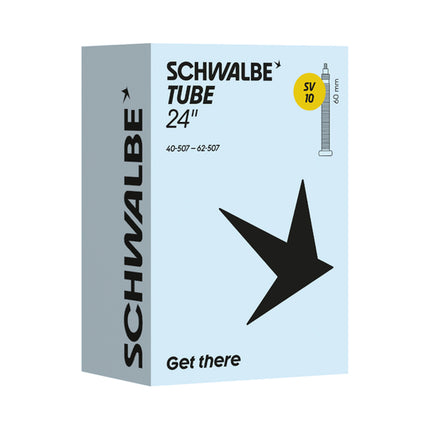 Binnenband 24" Schwalbe SV10 24x150-250 60 Zwart