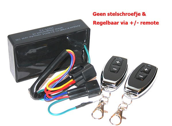toerenbegrenzer euro-b + afstandsbediening euro-5 Sym/Peugeot crox, fiddle 4, jet 14, mio 50i, orbit 3