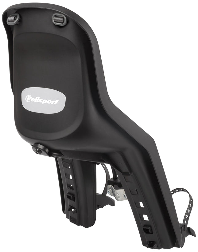 Kinderzitje voor Polisport Bubbly Mini+ - zwart/grijs