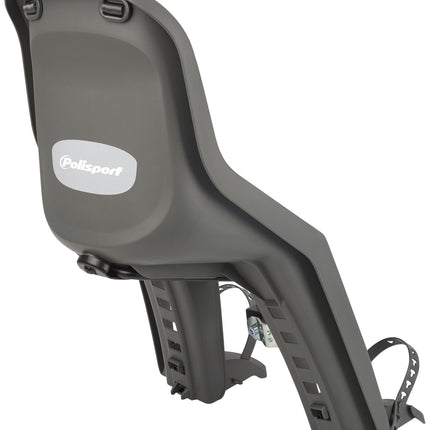 Kinderzitje voor Polisport Bubbly Mini+ - grijs/bruin