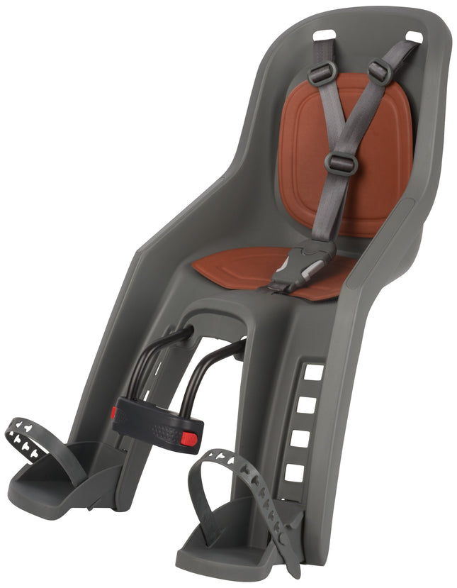 Kinderzitje voor Polisport Bubbly Mini+ - grijs/bruin