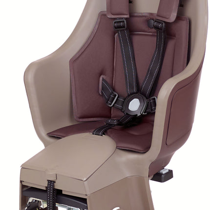 Kinderzitje achter Bobike Maxi Exclusive Plus - toffee brown - dragerbevestiging (CFS)