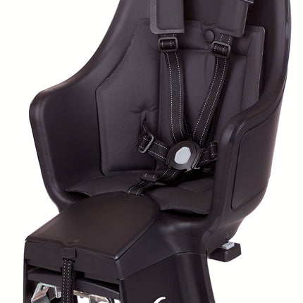 Kinderzitje achter Bobike Maxi Exclusive Plus - urban black - dragerbevestiging (CFS)