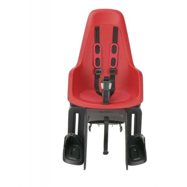 Kinderzitje achter Bobike One Maxi - strawberry red - dragerbevestiging (CFS)