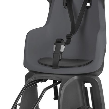 Kinderzitje achter Bobike Maxi Go - macaron grey - framebevestiging (FF)