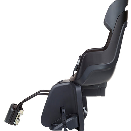 Kinderzitje achter Bobike Go Maxi RS met framebevestiging (FF) en slaapstand - urban black - afbeelding 2