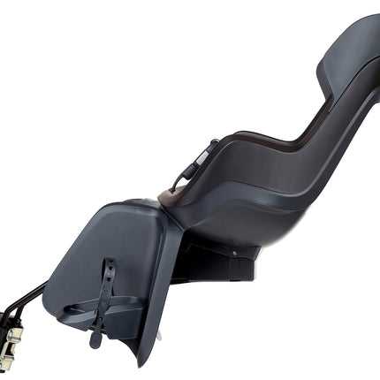 Kinderzitje achter Bobike Go Maxi RS met framebevestiging (FF) en slaapstand - urban black - afbeelding 3