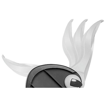 Kinderzitje achter Polisport Wallaby-Evo DeLuxe - donkergrijs/zilver - met framemontage (FF) - afbeelding 4