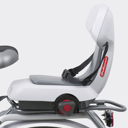 Kinderzitje achter Polisport Guppy Junior Lite - lichtgrijs