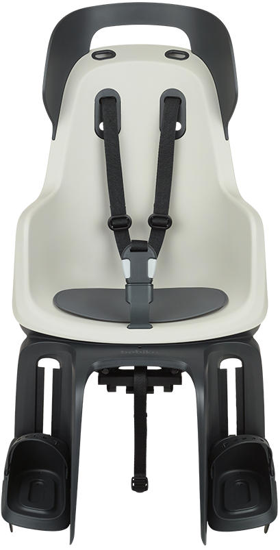 Kinderzitje achter Bobike Go Maxi MIK HD bevestiging - vanilla cup cake