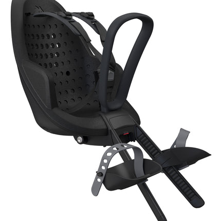 Kinderzitje voor Thule Yepp 2 Mini inclusief Mini SlimFit adapter - midnight black