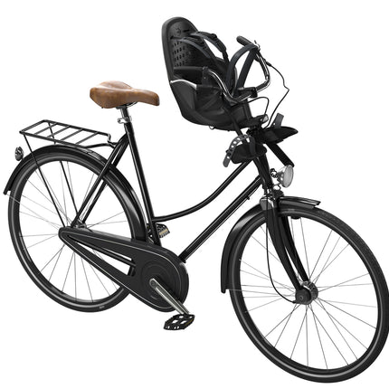 Kinderzitje voor Thule Yepp 2 Mini inclusief Mini SlimFit adapter - midnight black