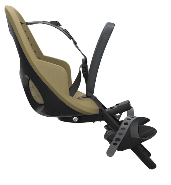 Kinderzitje voor Thule Yepp 2 Mini inclusief Mini SlimFit adapter - midnight black