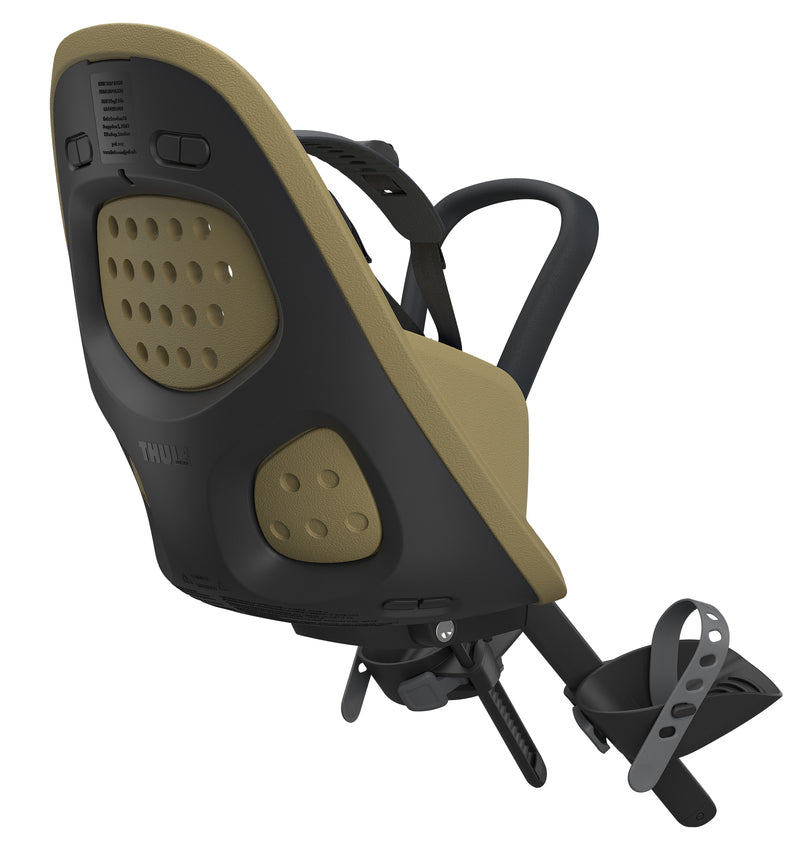 Kinderzitje voor Thule Yepp 2 Mini inclusief Mini SlimFit adapter - midnight black