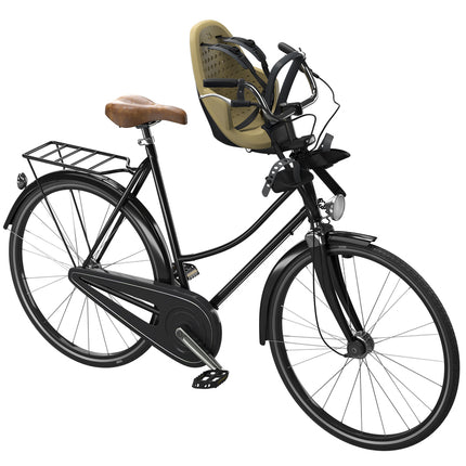 Kinderzitje voor Thule Yepp 2 Mini inclusief Mini SlimFit adapter - fennel tan