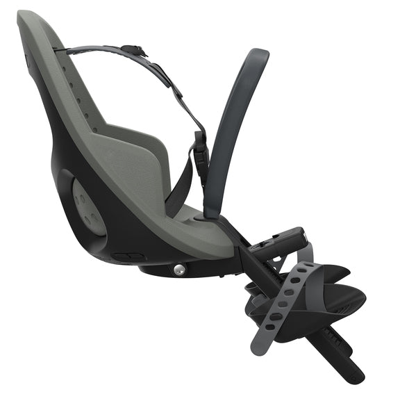 Kinderzitje voor Thule Yepp 2 Mini inclusief Mini SlimFit adapter - midnight black