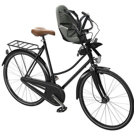Kinderzitje voor Thule Yepp 2 Mini inclusief Mini SlimFit Adapter - agave