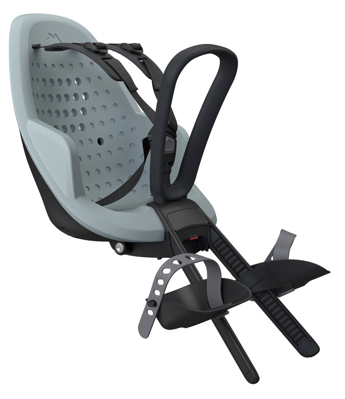 Kinderzitje voor Thule Yepp 2 Mini inclusief Mini SlimFit adapter - midnight black