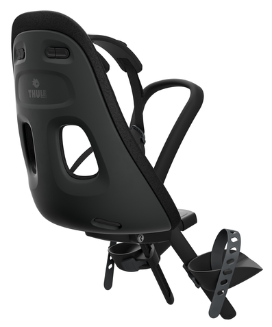 Kinderzitje voor Thule Yepp Nexxt Mini inclusief Mini SlimFit adapter - obsidian black
