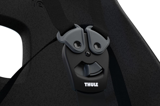 Kinderzitje voor Thule Yepp Nexxt Mini inclusief Mini SlimFit adapter - snow white