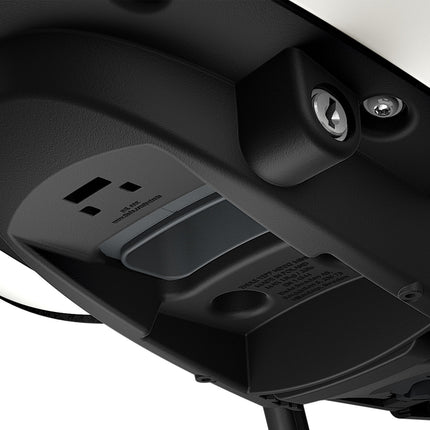 Kinderzitje voor Thule Yepp Nexxt Mini inclusief Mini SlimFit adapter - snow white